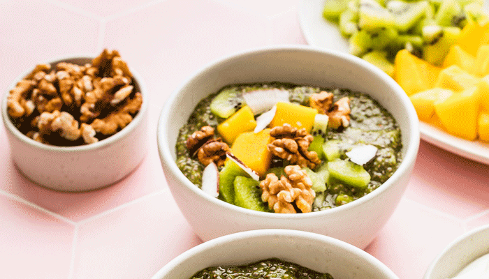 Kiwi Chia Pudding Ingredients