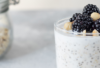 Overnight oats recipe including chia seeds